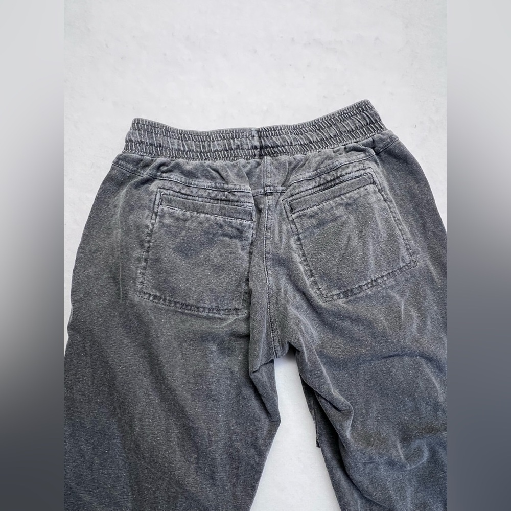 Wrap London Hemp Organic Cotton Jogger Pull On Pants Washed Gray Sz US 4 - Picture 5 of 11